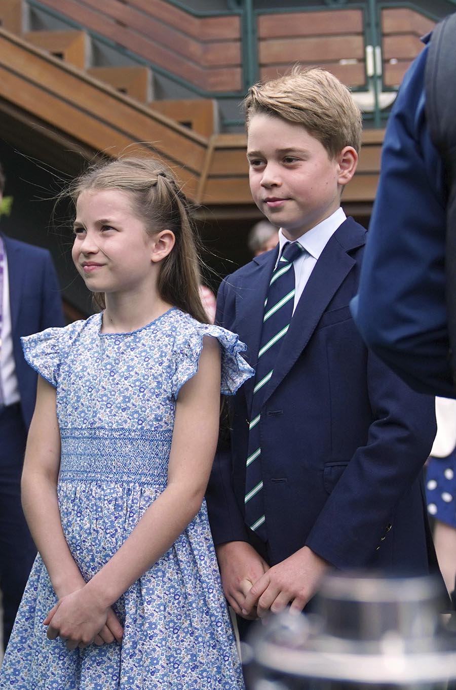 Prins Williams dag med familjen och James Bond på Wimbledon