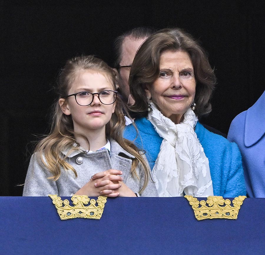 Så firar drottning Silvia och Estelle sin gemensamma dag