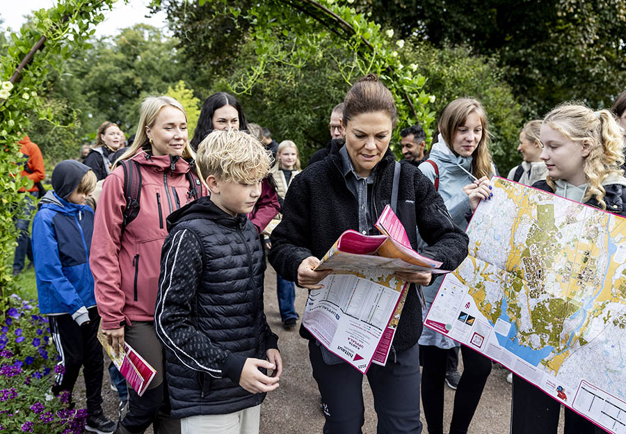 Victorias och prins Daniels mysiga dag i naturen