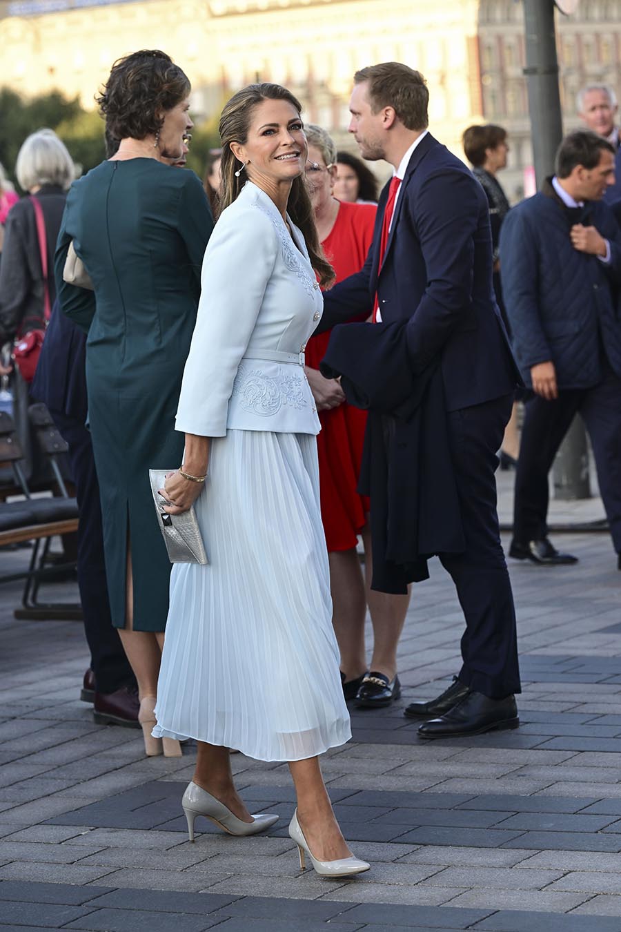 Victorias och Estelles härliga skratt under kungens konsert