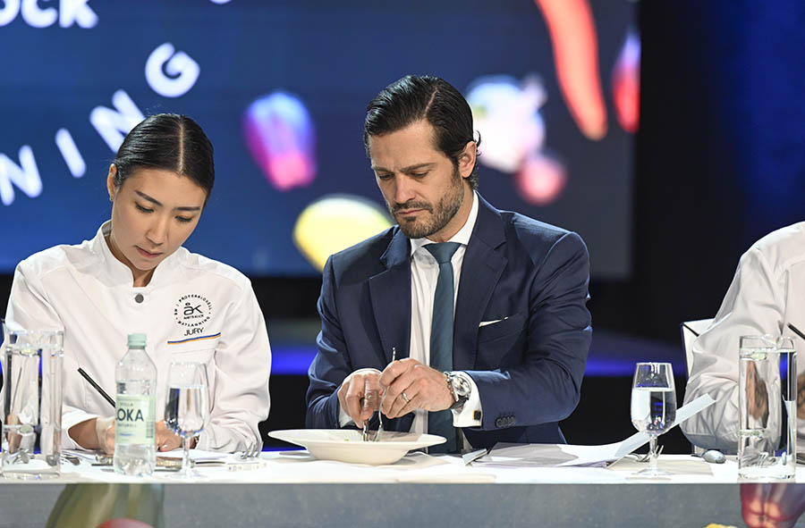 Prins Carl Philip utsåg Årets kock under tv-sända galan