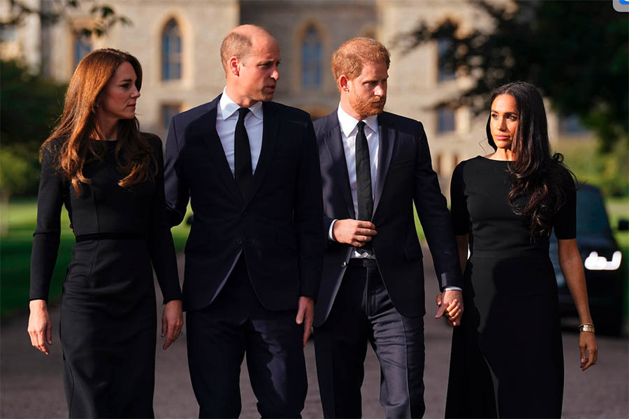 Iskyla mellan prins Harry och Kate Middleton