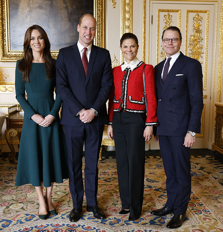 Victorias härliga kramkalas med prins William på Windsor Castle