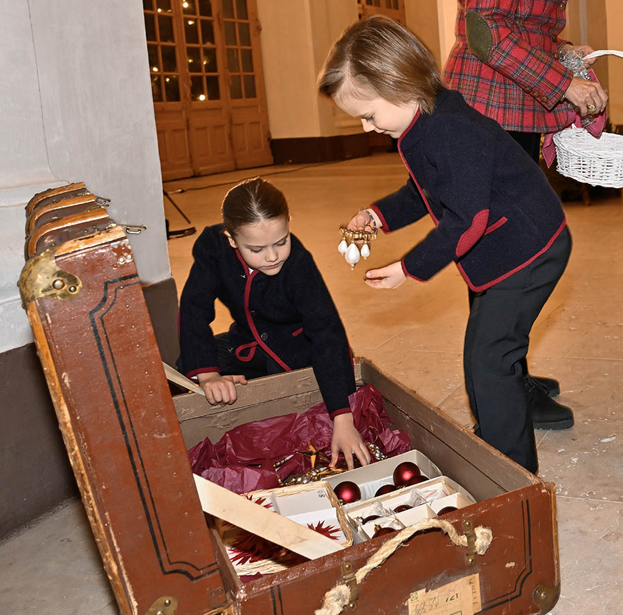 Drottning Silvias härliga julfirande med alla barnbarnen