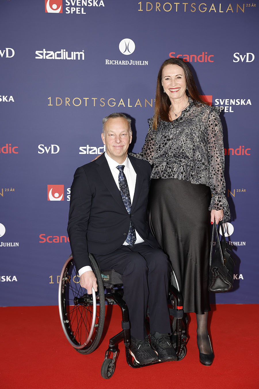 Kändisarna trängdes på vimlet under festliga "Idrottsgalan"