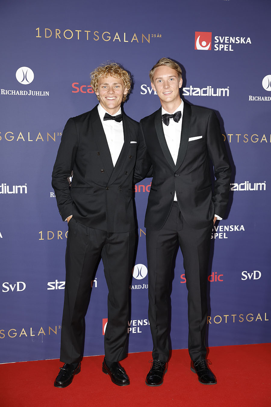 Kändisarna trängdes på vimlet under festliga "Idrottsgalan"