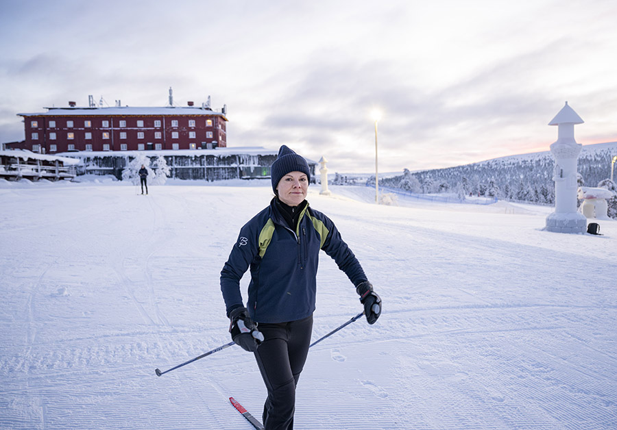 Bild-Extra: Victorias fartfyllda vintertur i skidspåret