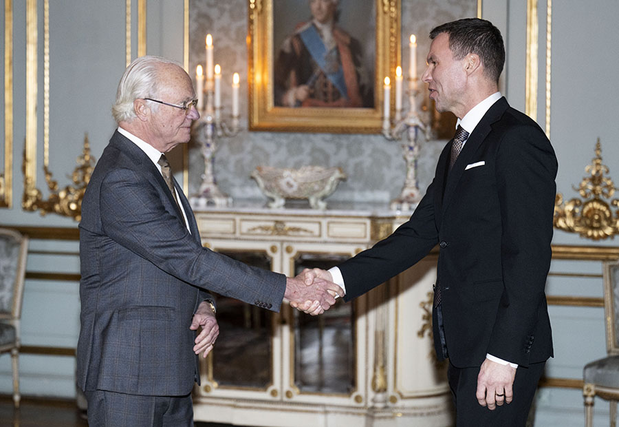 kungens stjärnspäckade möte med svenske astronauten 2 Kungens stjärnspäckade möte med svenske astronauten