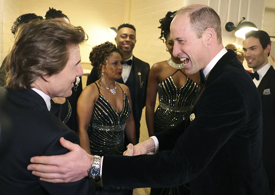 här festar prins william med tom cruise på galan i london 7 Här festar prins William med Tom Cruise på galan i London