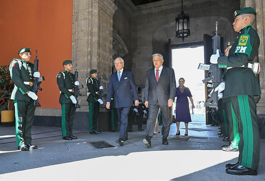 bild-extra: här inleds kungaparets statsbesök i mexiko 1 Bild-Extra: Här inleds kungaparets statsbesök i Mexiko