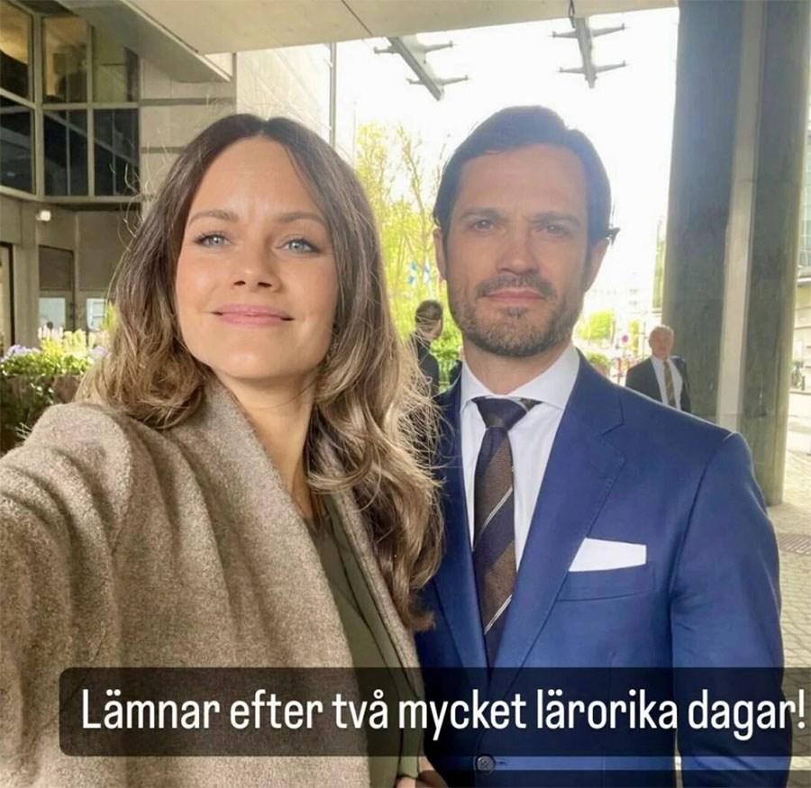 Sofias romantiska vårmys med prins Carl Philip efter tuffa tiden