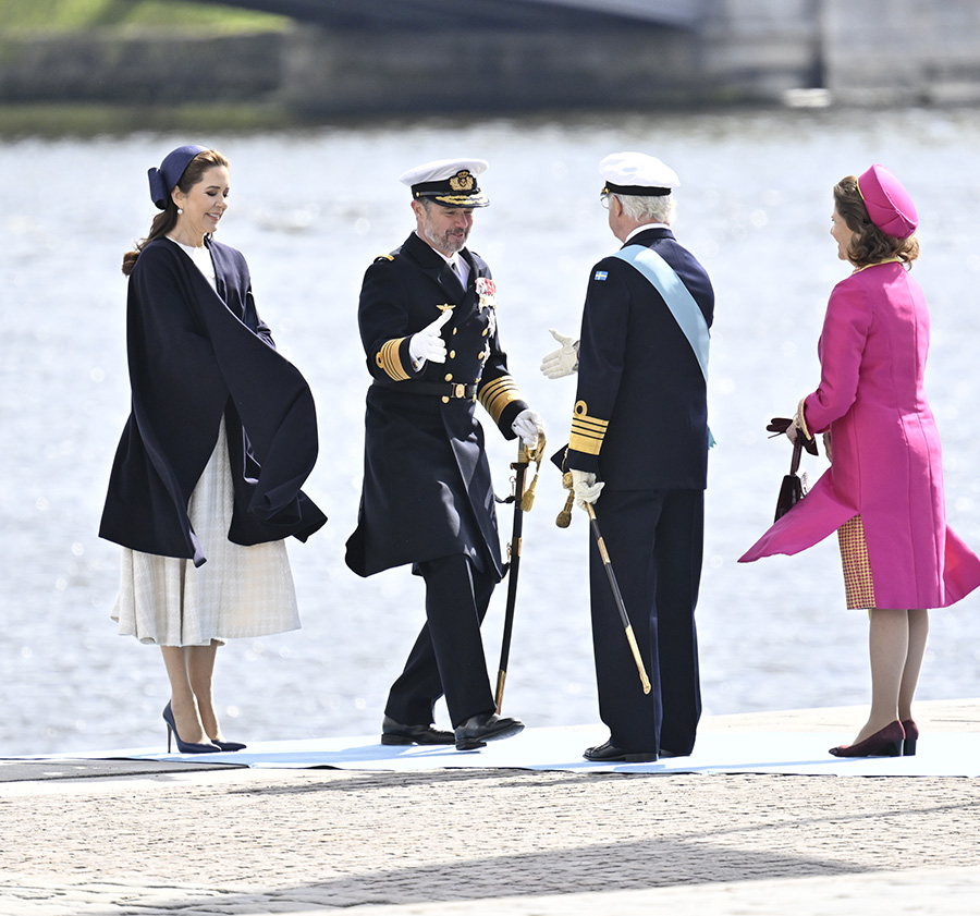 Bild-Extra: Här välkomnas kung Frederik och Mary till Sverige