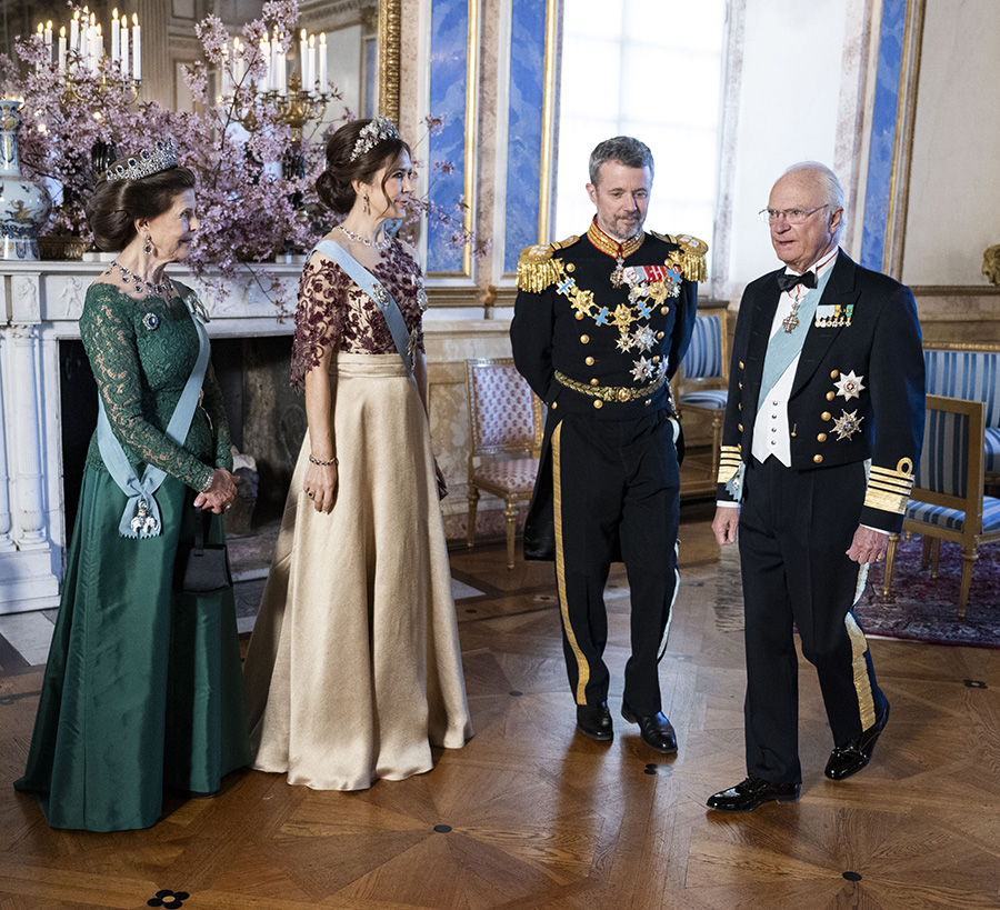 Victorias succé på galafesten för kung Frederik och Mary