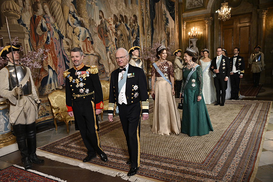 Victorias succé på galafesten för kung Frederik och Mary