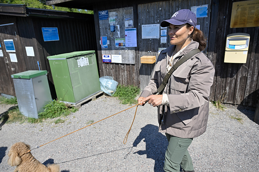 oväntade besöket: här syns victoria vid posten i skärgården 1 Oväntade besöket: Här syns Victoria vid posten i skärgården