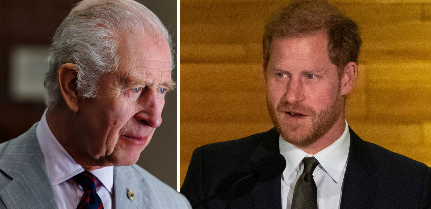 Kung Charles vrede – slänger ut prins Harry och Meghan