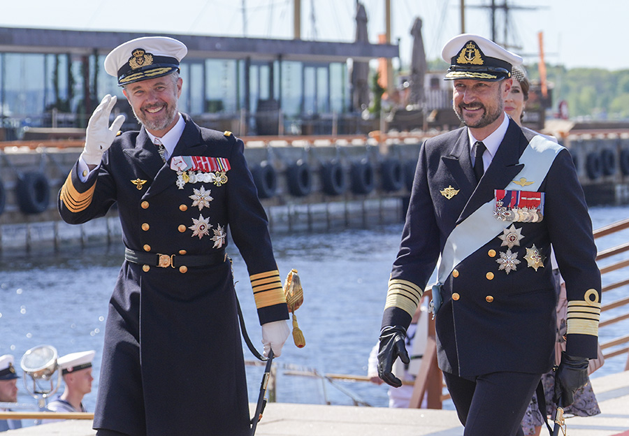 Bild-Extra: Här hyllas kung Frederik och Mary i Norge