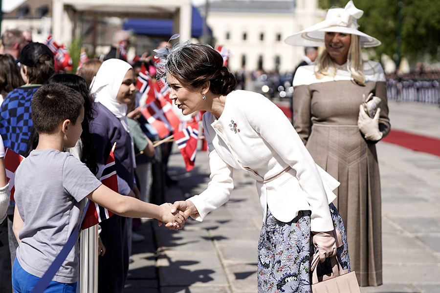 Bild-Extra: Här hyllas kung Frederik och Mary i Norge