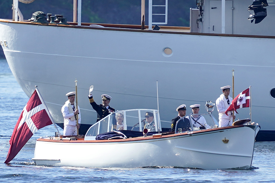 Bild-Extra: Här hyllas kung Frederik och Mary i Norge