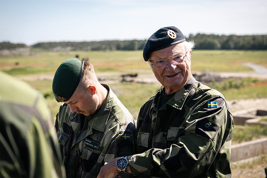 bild-extra: här blir kungen prickskytt – försvarar sverige 2 Bild-Extra: Här blir kungen prickskytt – försvarar Sverige