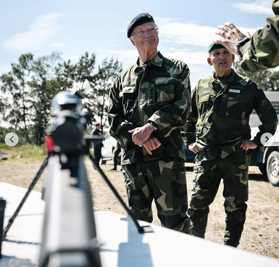 bild-extra: här blir kungen prickskytt – försvarar sverige 3 Bild-Extra: Här blir kungen prickskytt – försvarar Sverige