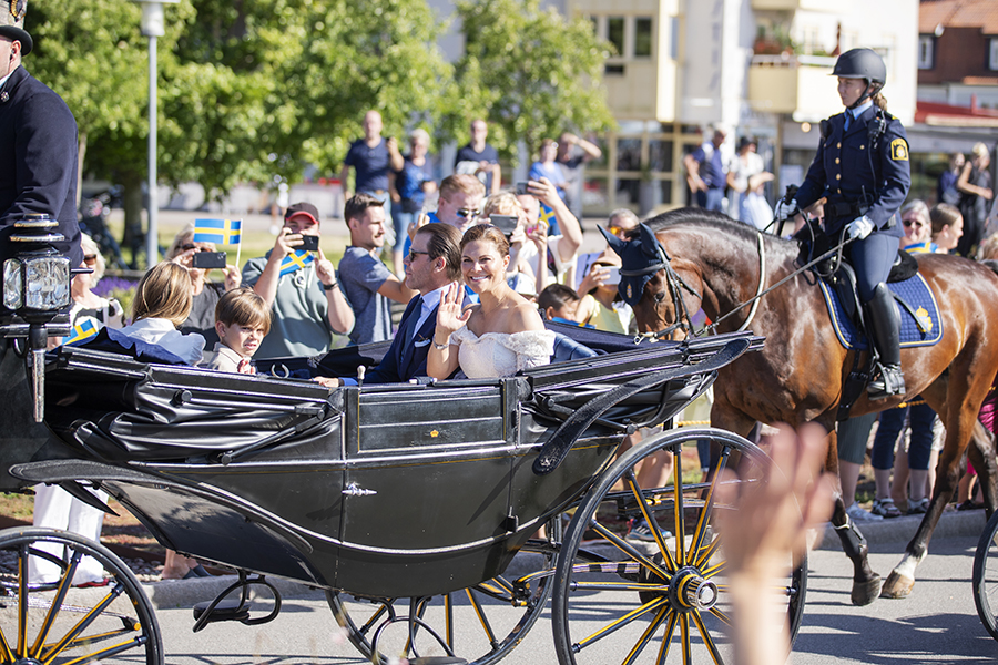 Prinsessan Sofia stoppas från Victorias födelsedagsfirande