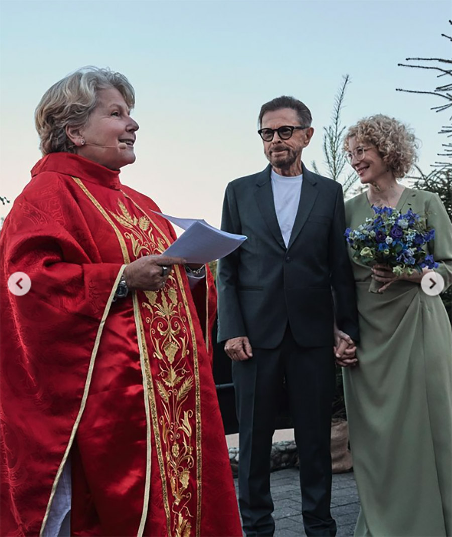 björn ulvaeus fantastiska bröllop – gift med christina sas 2 Björn Ulvaeus fantastiska bröllop – gift med Christina Sas