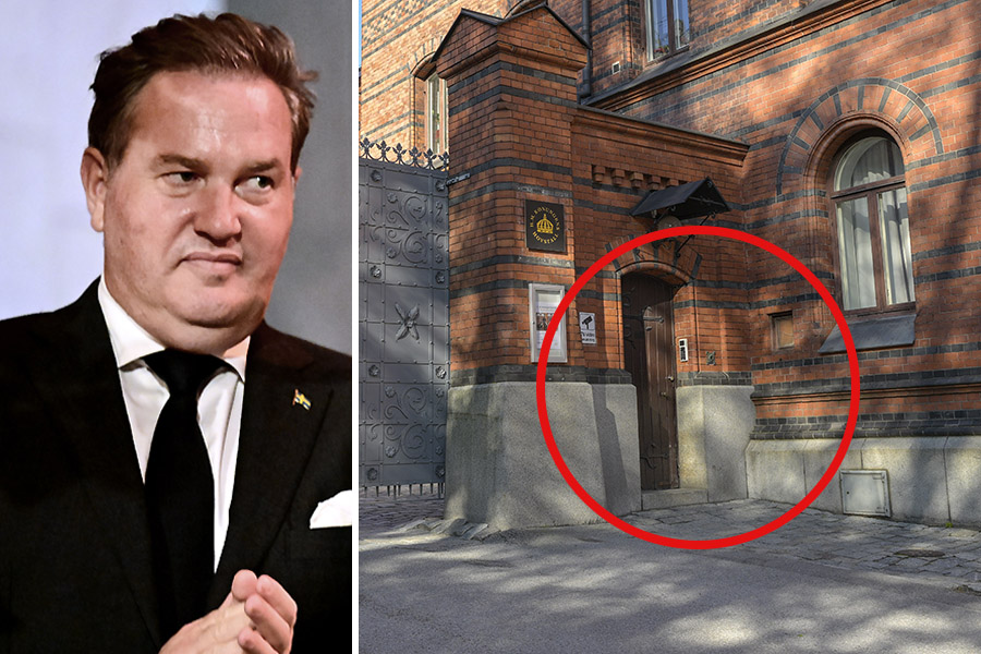 Chris helt isolerad i lyxvåningen – visar sig bara för matbudet