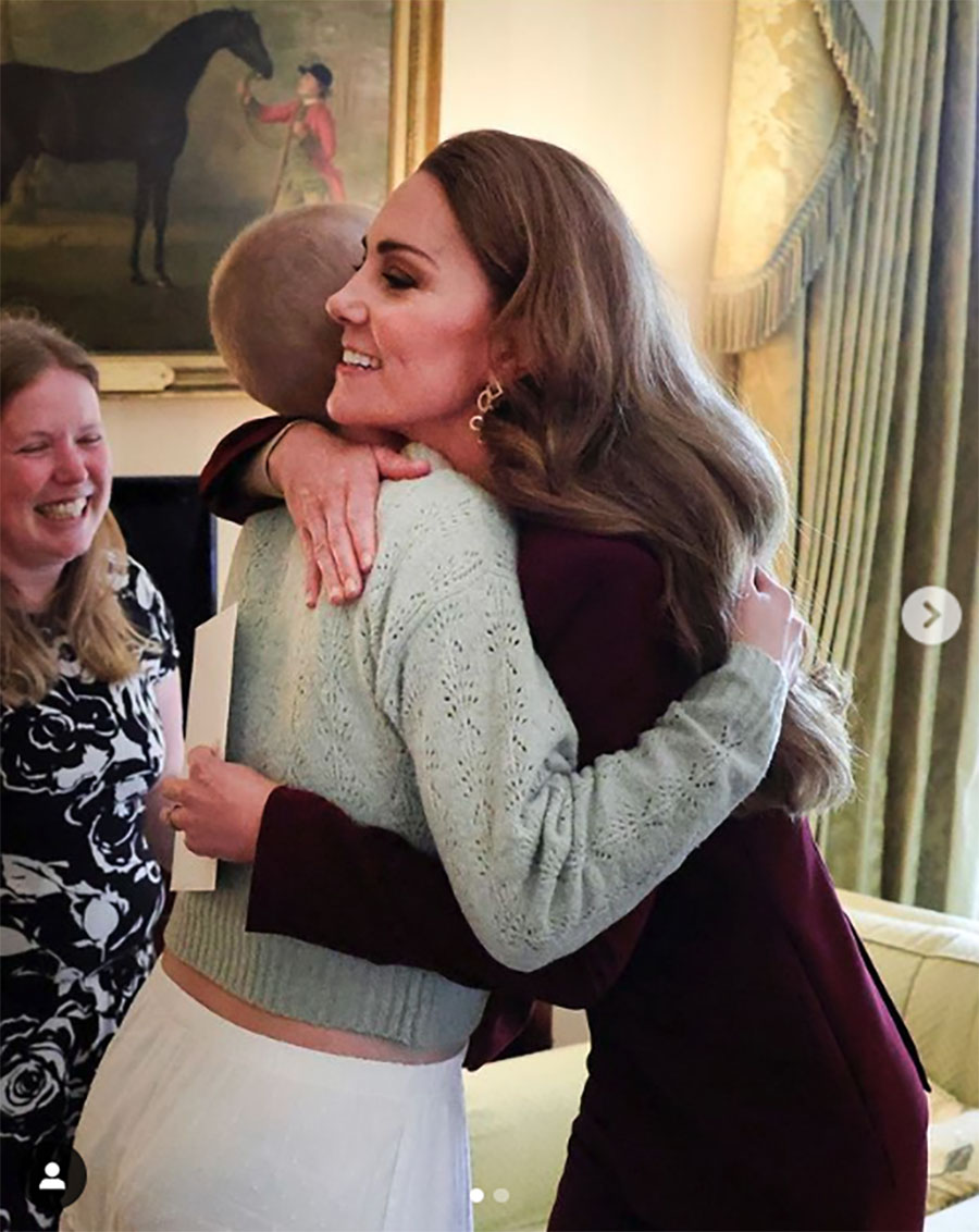 prinsessan kates gripande möte med cancersjuka flickan 1 Prinsessan Kates gripande möte med cancersjuka flickan